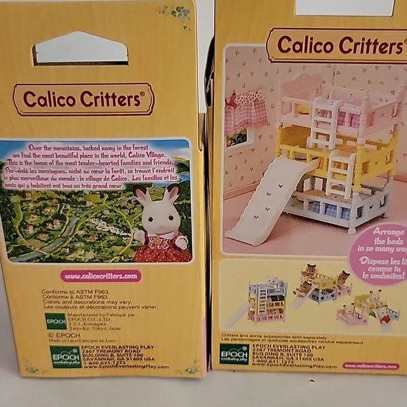 Calico Critters Persian Cat Family Bundle Set - Picture 10 of 10
